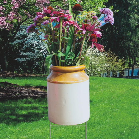 Potted Bouquet Flowers Outdoor Yard Decoration Cutout