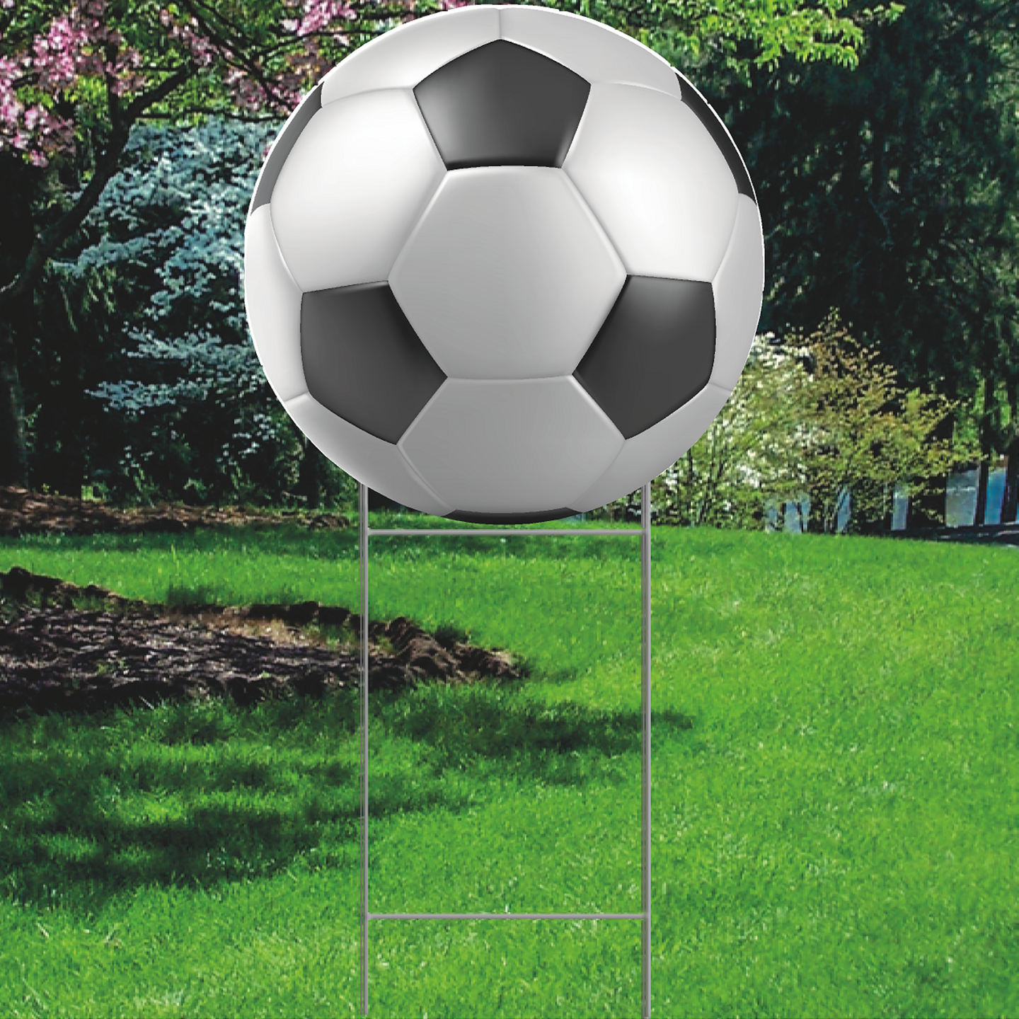 Soccer Ball - Yard Decoration Cutout