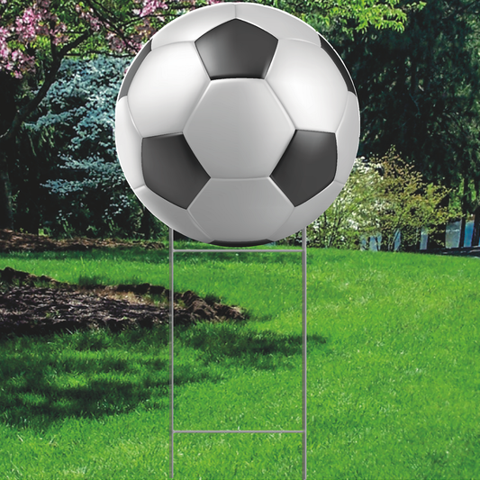 Soccer Ball - Yard Decoration Cutout