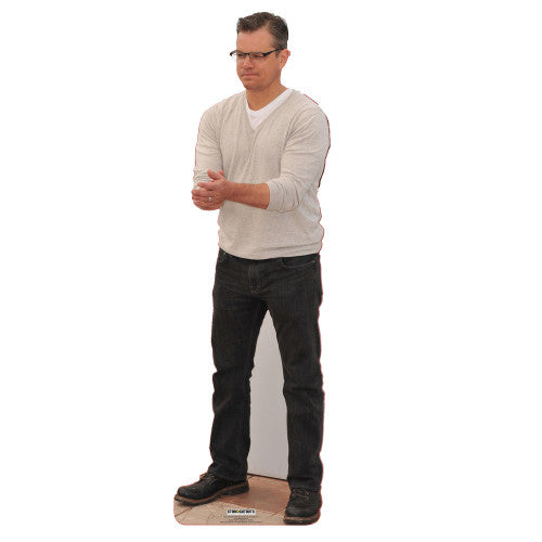 Matt Damon Clapping Cardboard Cutout