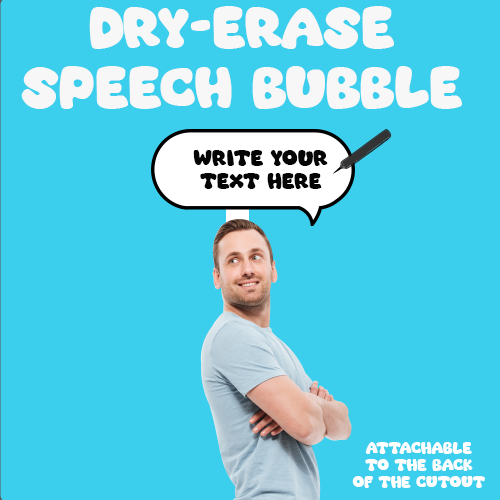 Dry-Erase-Speech-Bubble-Cardboard-Cutout