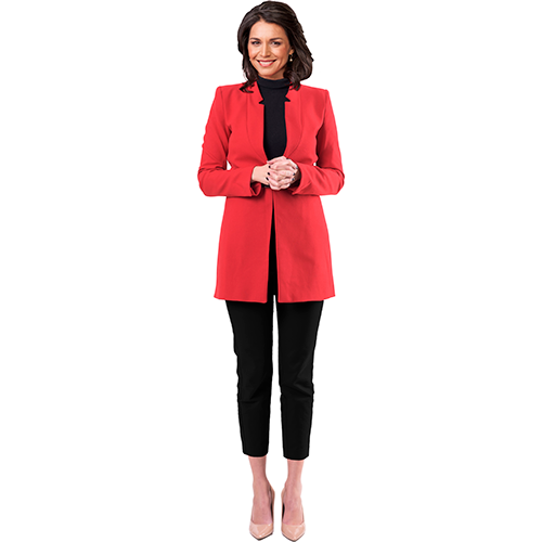 Tulsi Gabbard Cardboard Cutout