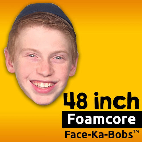 2 Pieces 48" Custom Foamcore Face-Ka-Bobs Cutouts