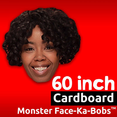 60" Custom Cardboard Face-Ka-Bobs Cutouts